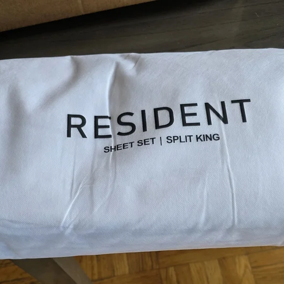 NIB Serenity Bamboo Luxury Sheet Sets, Twin XL, Split King White - Picture 5 of 5